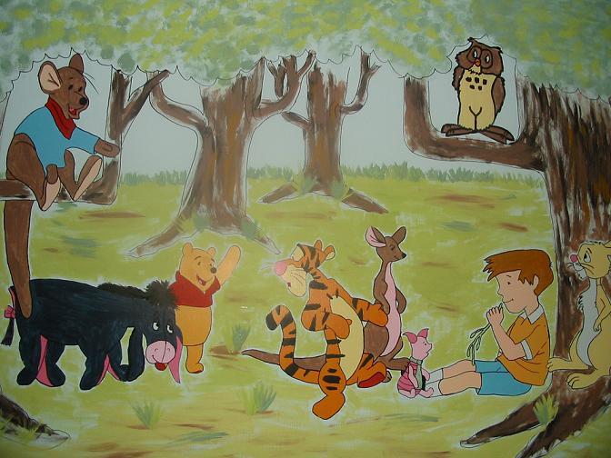 winnie the pooh and friends by nat-urwin