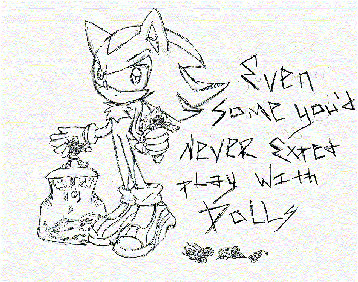 poor sonic dolls by nat