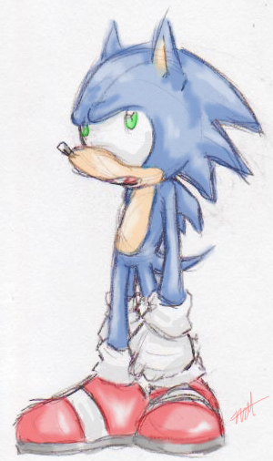 Sketchy sonic goodness by nat