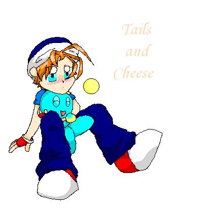 Human Tails holdin Cheese by nat