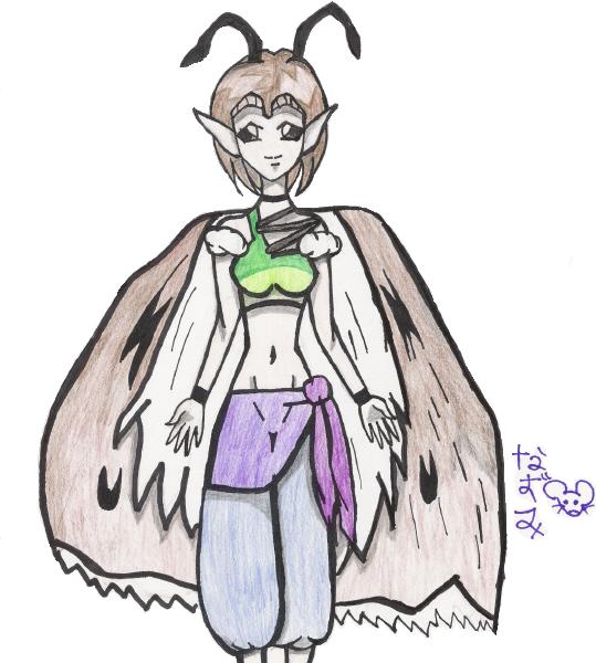 moth fairy by nazumi