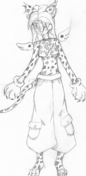 cheeta furry girl LOOK AND I GIVE A COOKIE by nazumi