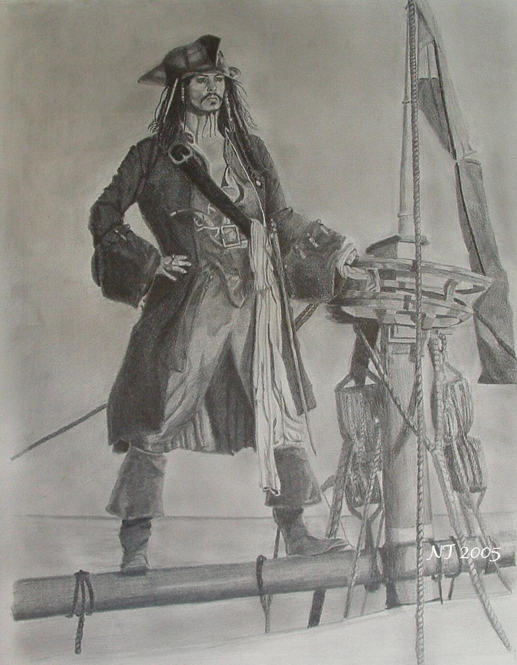 Captain Jack Sparrow by ncygirl
