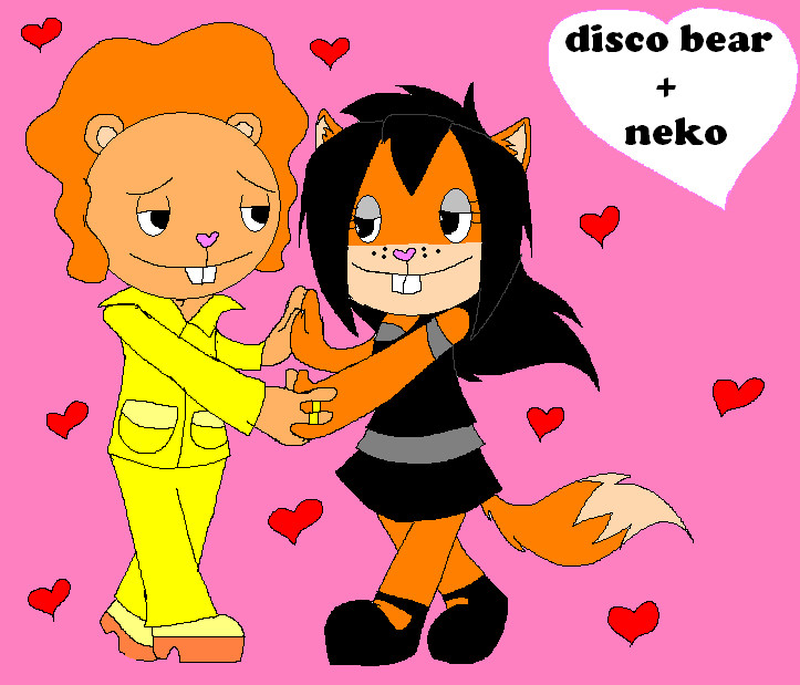 neko and her lover by nekobella