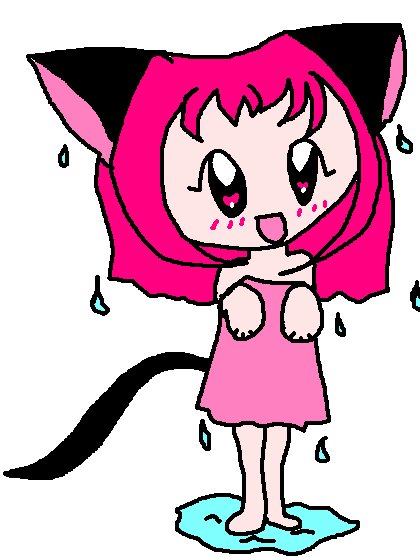 out of the bath tub! nya! by nekocat