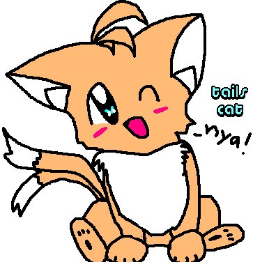 !who said tails cant be a cat! by nekocat