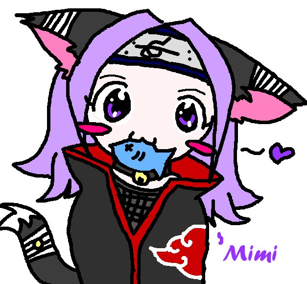 Mimi in Itachi's Clothes!^^ by nekocat
