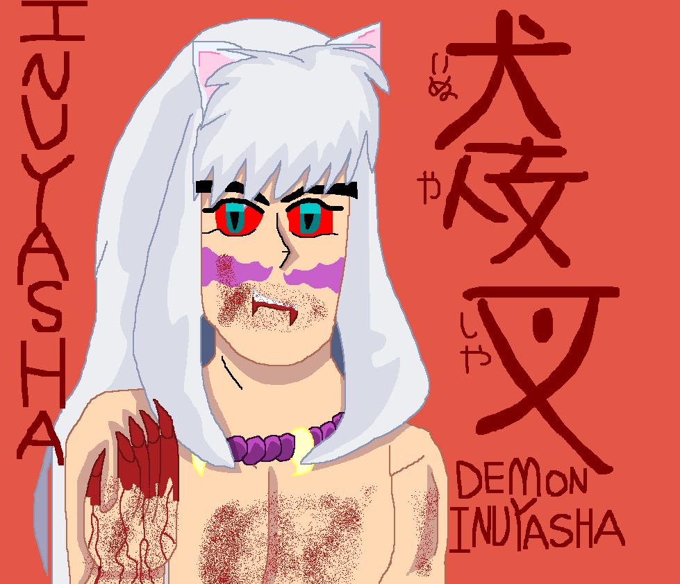 demon inuyasha by nellmccror
