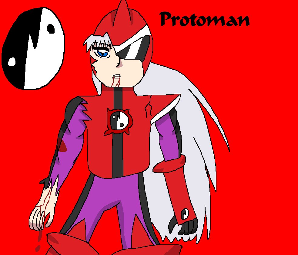 ( Protoman ) by nellmccror