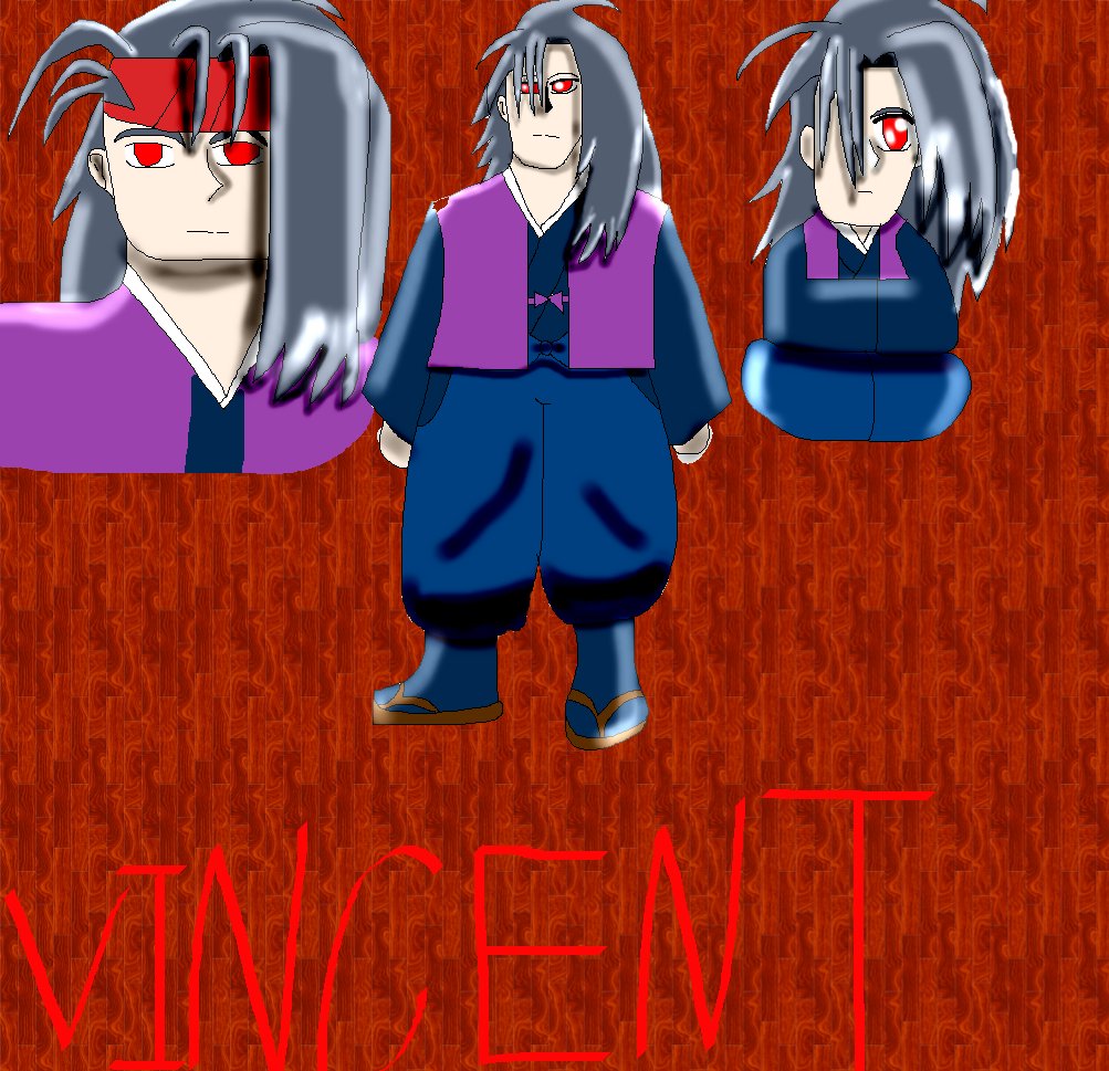 Vincent as Naraku by nellmccror