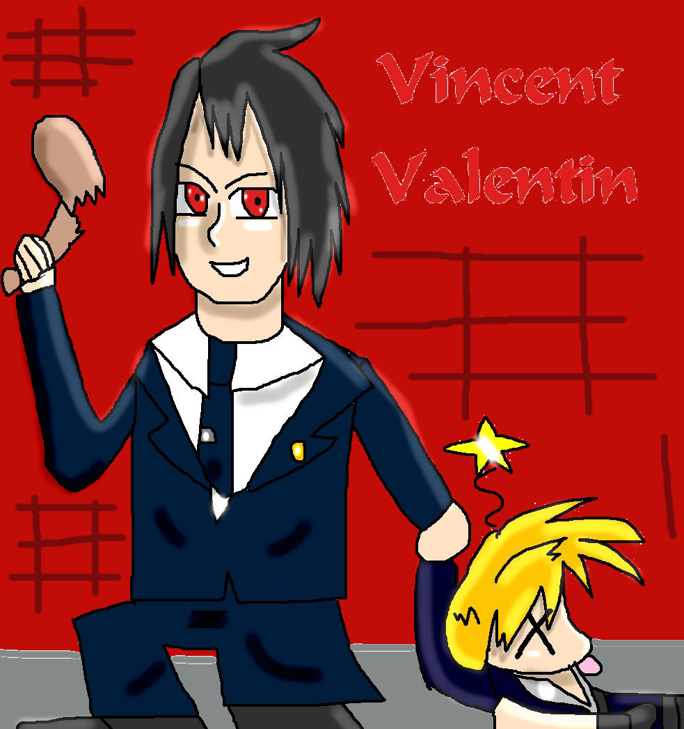 Vincent Valentin & Cloud by nellmccror