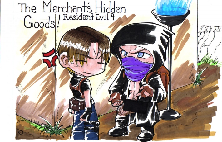 Resident Evil 4 hidden goods by neoanimegirl2002
