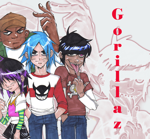 gorillaz by neoanimegirl2002