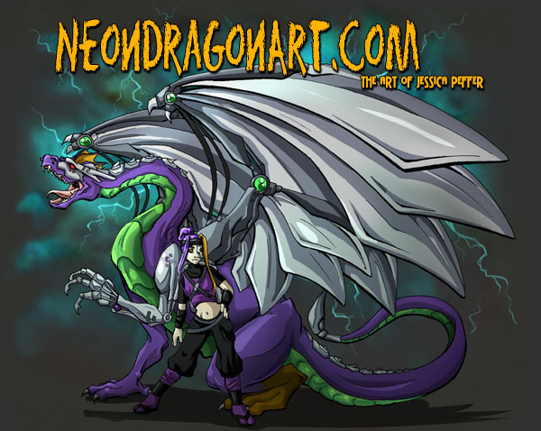 NeonDragonArt.com! by neondragon
