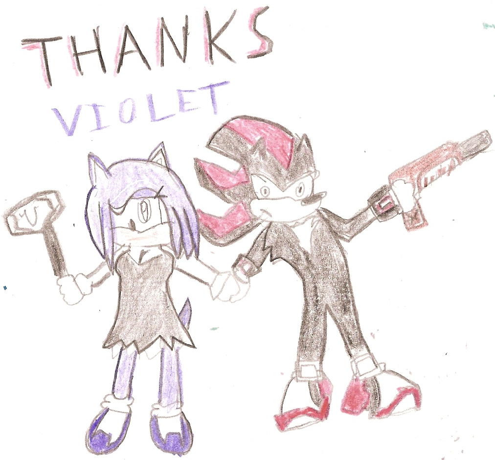 Thanks Violet! by nextguardian
