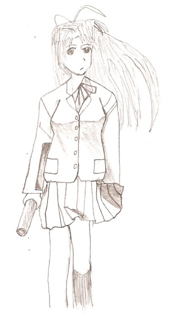 School Girl Naru by nextguardian