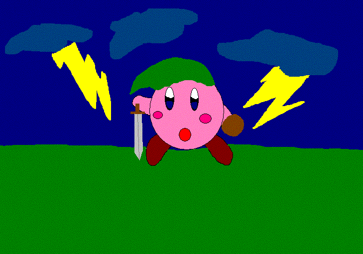 Link Kirby by nick78