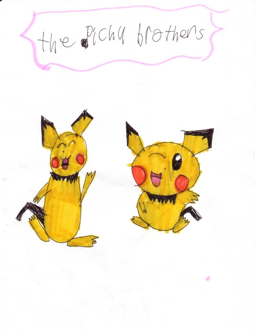 the pichu brothers by nickmenage