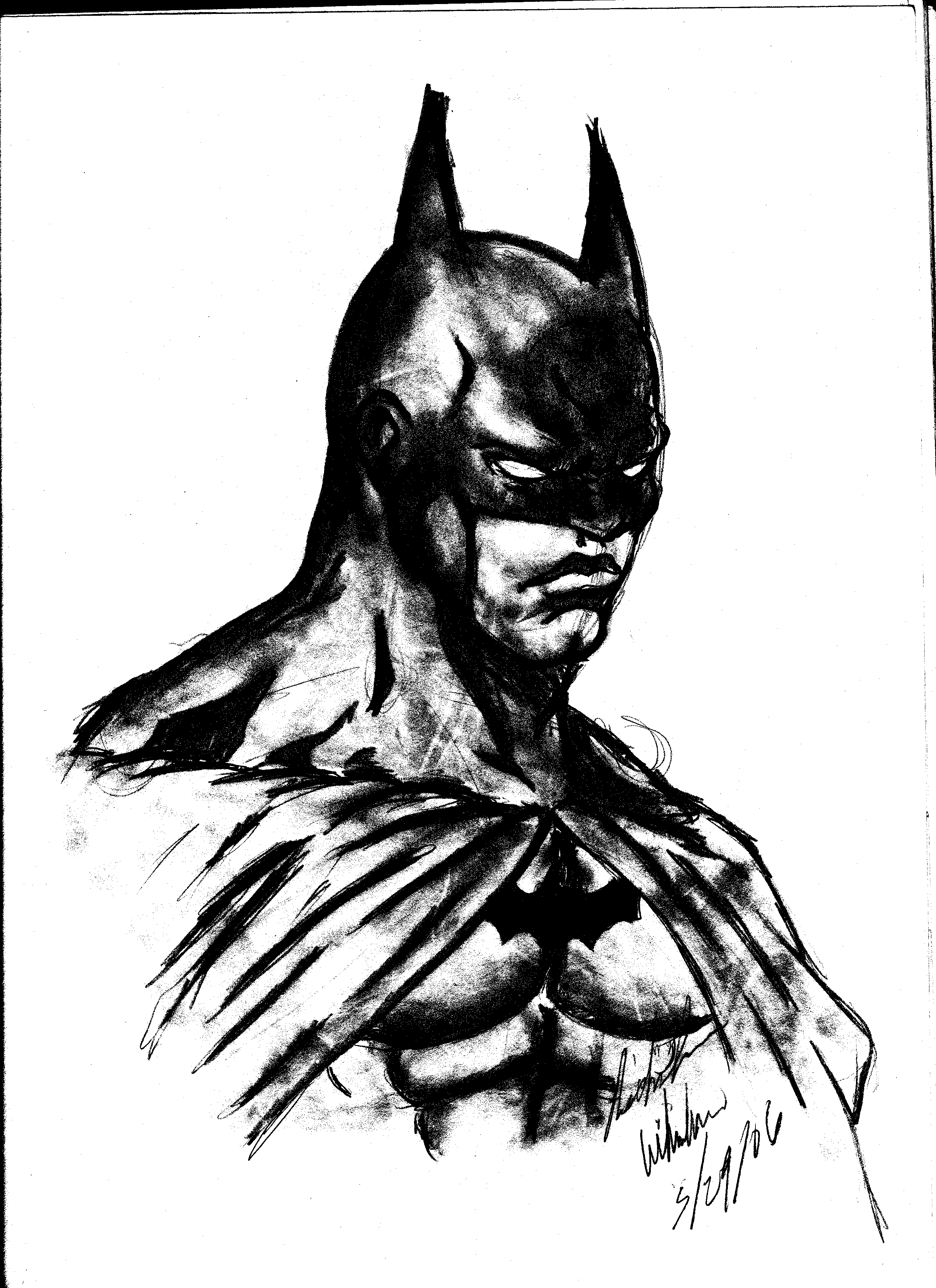 Batman in the Dark by nickthequick800
