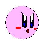 Kirby as a ball by nicktoonhero