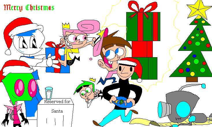 Nicktoon Christmas by nicktoonhero