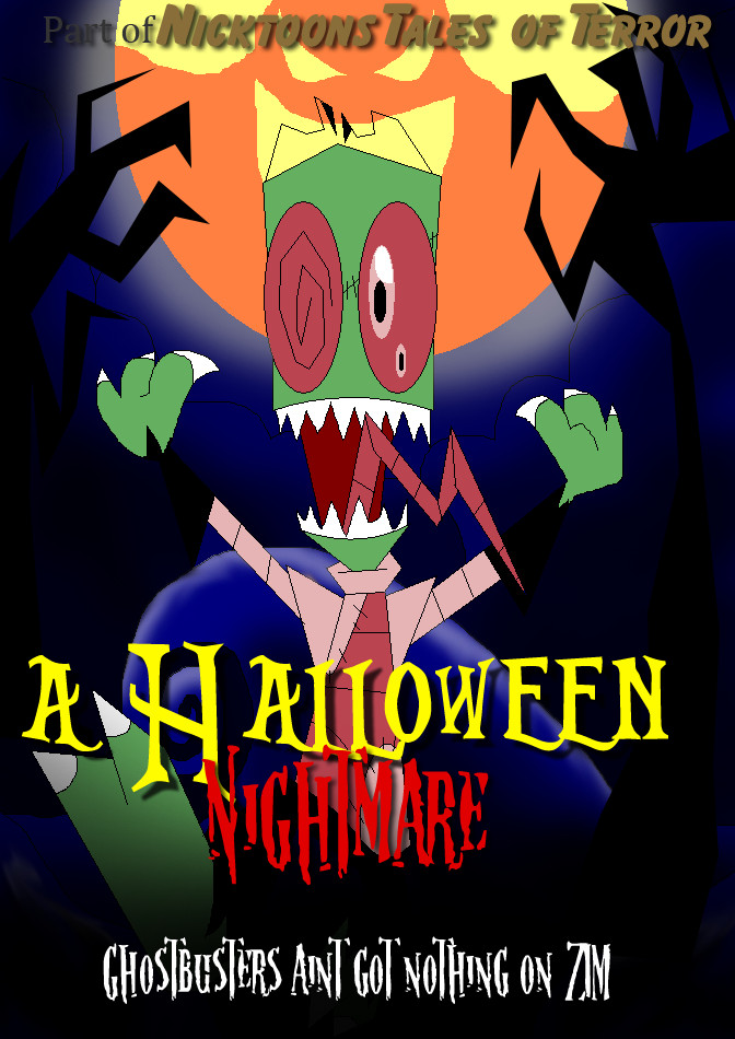 A Halloween Nightmare poster by nicktoonhero