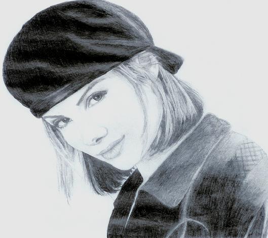 Sandra Bullock (my best drawing of her) by nienke
