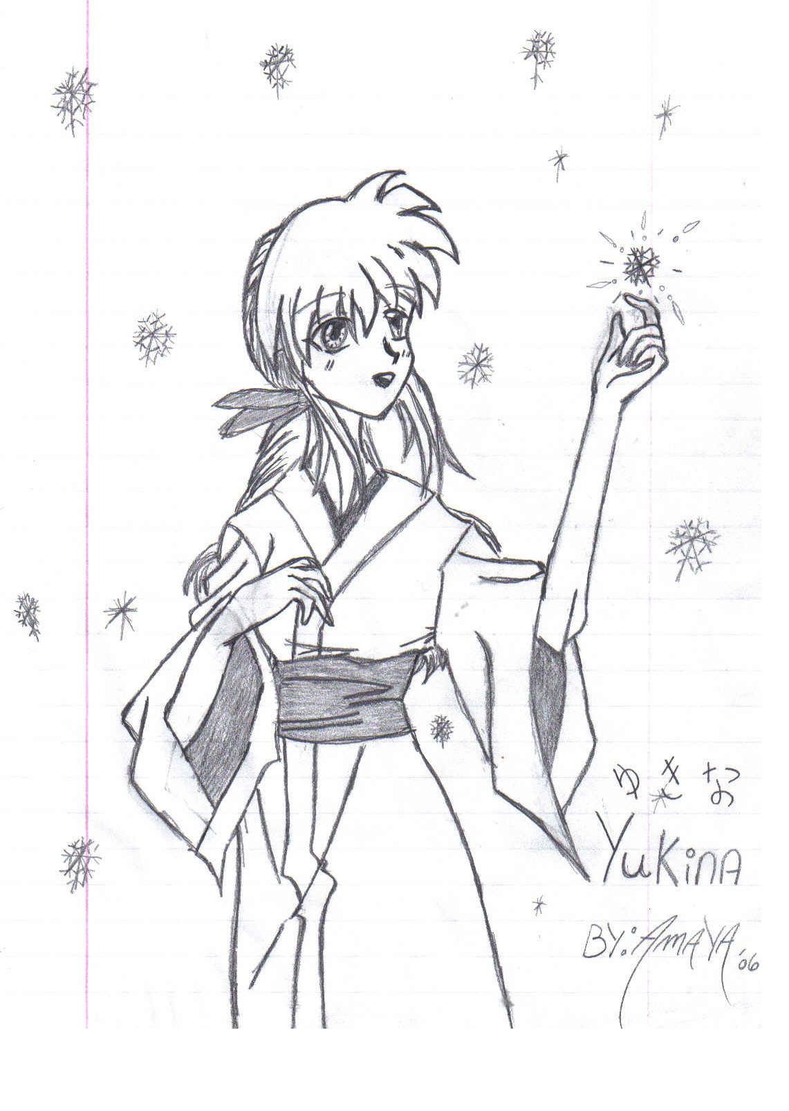 Yukina The Snow Princess by night-vixen-bandit45