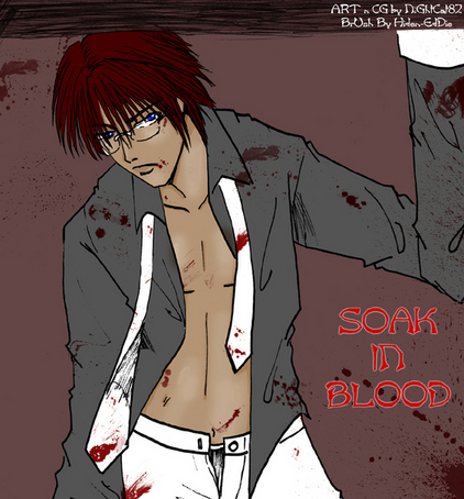 Soak In Blood by nightcat82