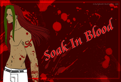 Soak In Blood - Leo Munlay by nightcat82