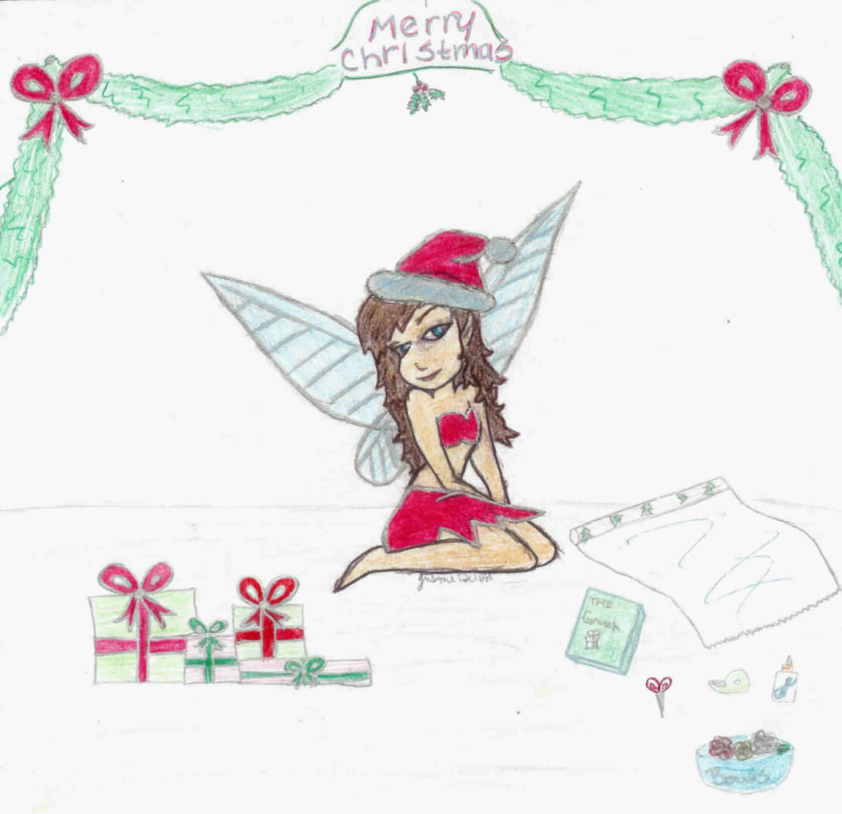 christmas faerie by nija_ducky