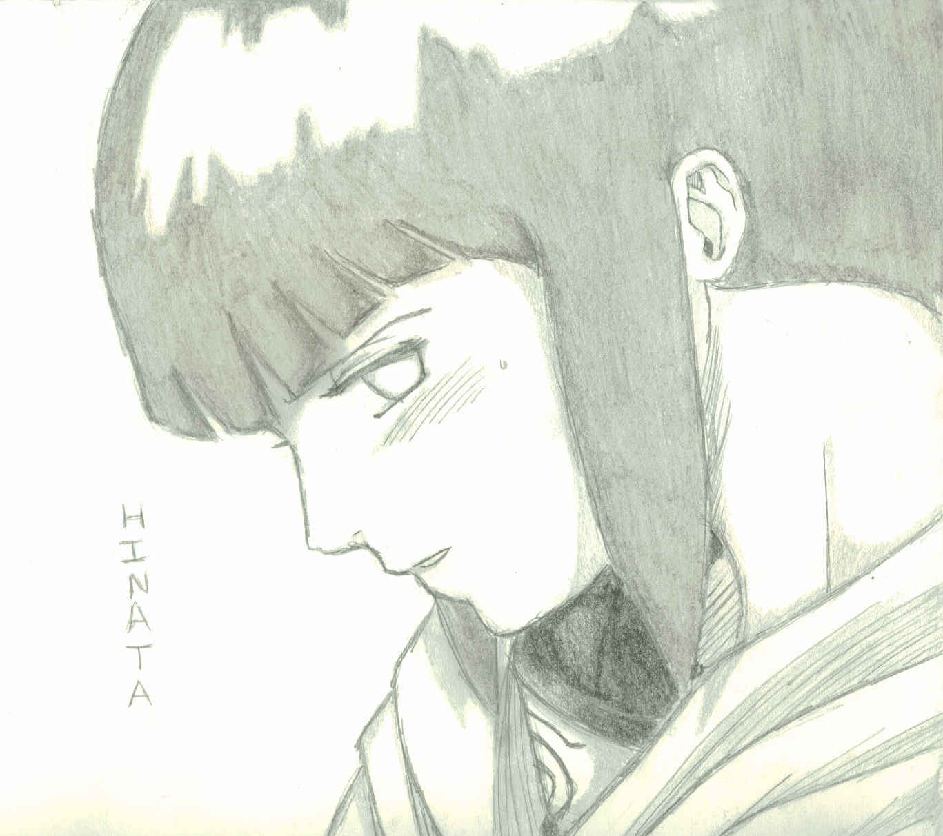 hinata sketch by nikiera