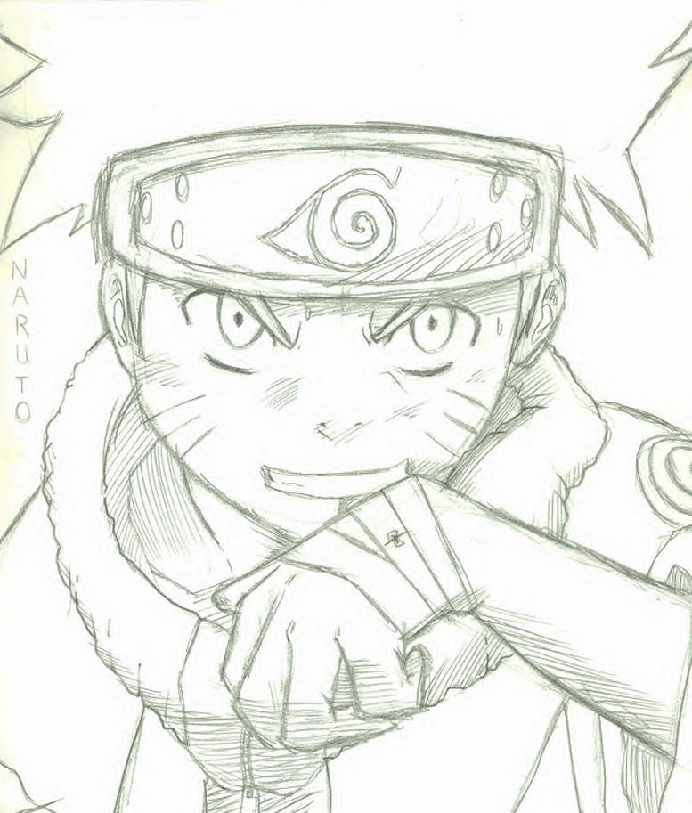 Naruto Sketch by nikiera