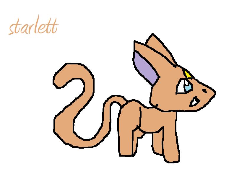 starlett(charity's cat) by nikki001997