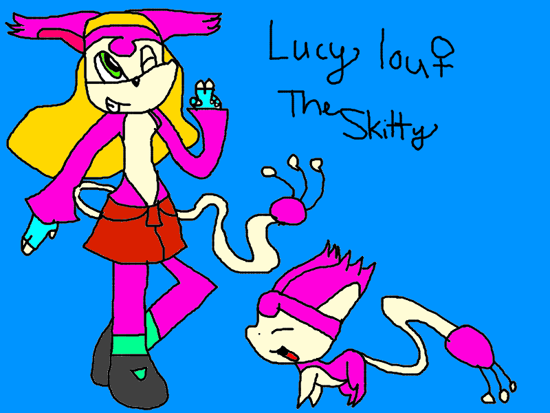 lucy lou the skitty by nikki001997