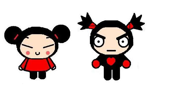 Pucca and Garu by ninjaswithnoodles