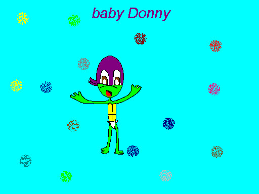 Donatello's baby by ninjaturtlegirl