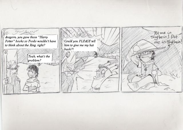 LotR 3-panel comic #5 by ninkira