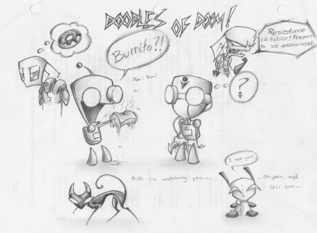 Doodles of Doom! (IZ) by ninkira