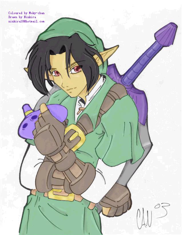 Link - colored by Moky-chan by ninkira