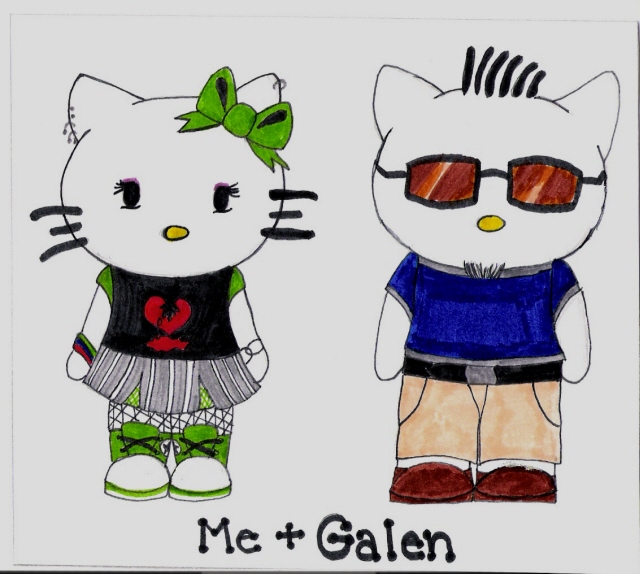 Me and Galen, Kitty style by nobodysangel