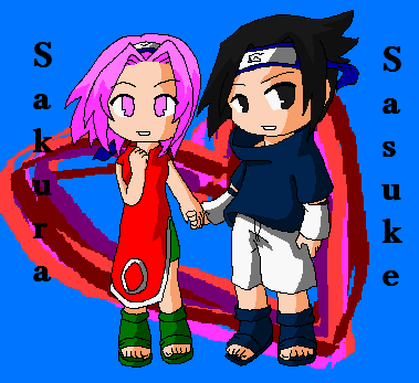 Sakura x Sasuke by nocturne_dune