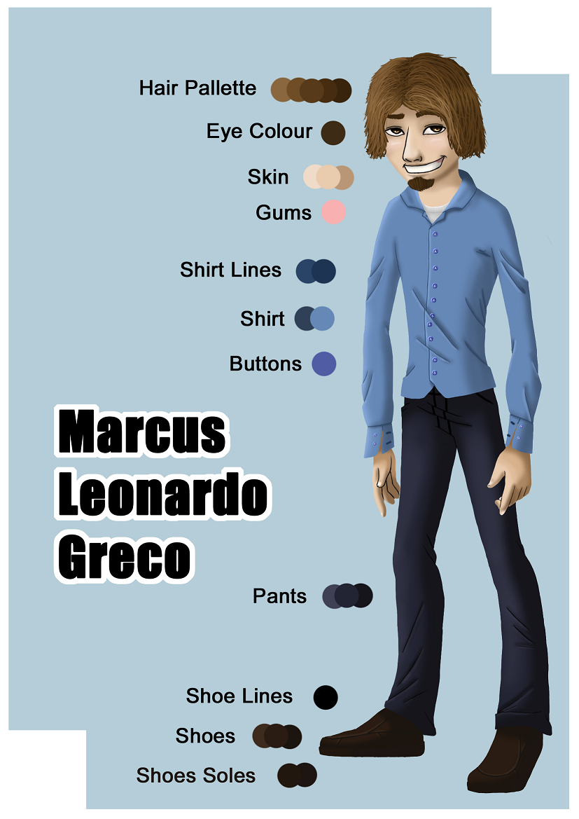 Marcus Character Sheet by northstar2x