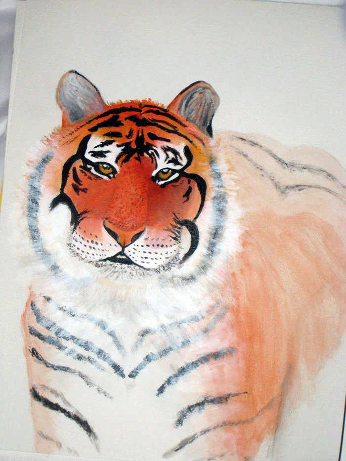 Bengal Tiger by nozomiwhitewolf