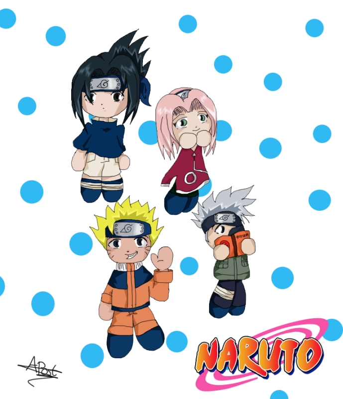 Cute little Team 7 by numbuh-186