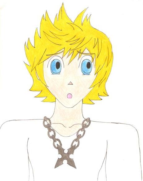 TOGD Roxas Colored by nupinoop296
