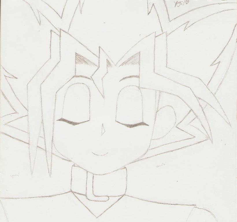 Yugi Sketch by nupinoop296