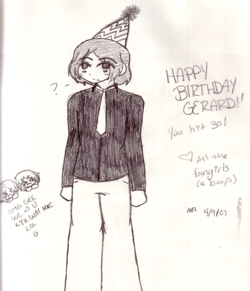 Happy Birthday Gee! by ObeyerOfTheFro