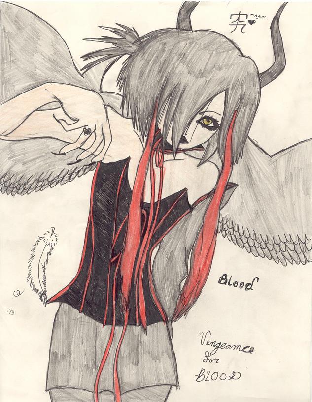 Kiwamu~ Vengeance for BLOOD by ObscureAngel