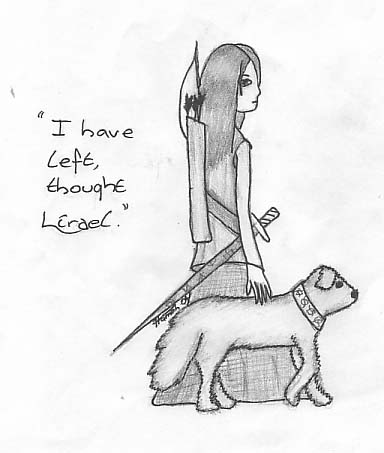 Lireal and the Dog by ObsessiveBookworm